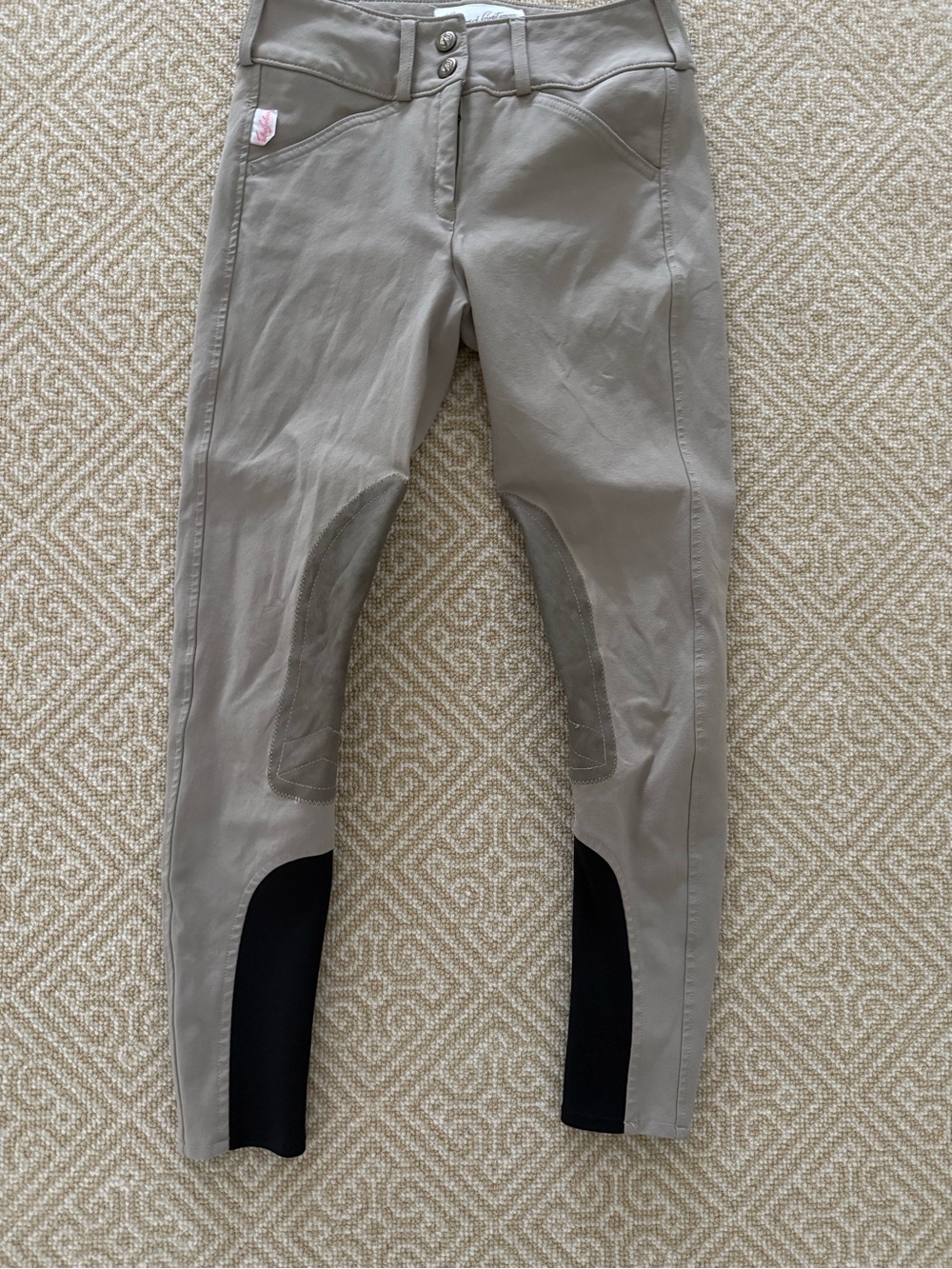 Girls Tailored sportsman sock bottom breeches. Size 12